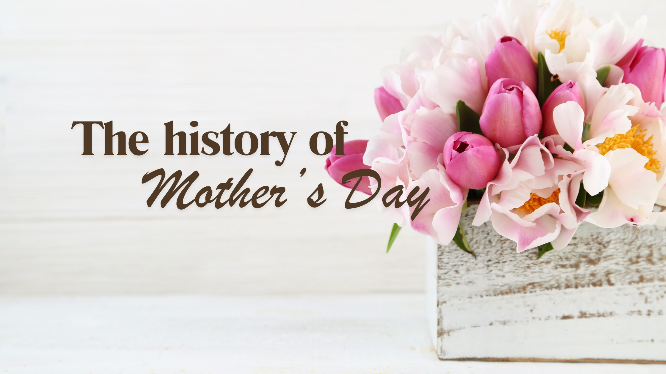 The History of Mother's Day Blog Cover