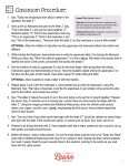 This is the classroom procedure page for the Alphabet: Letter Z lesson plan. The orange Learn Bright logo is at the bottom of the page.